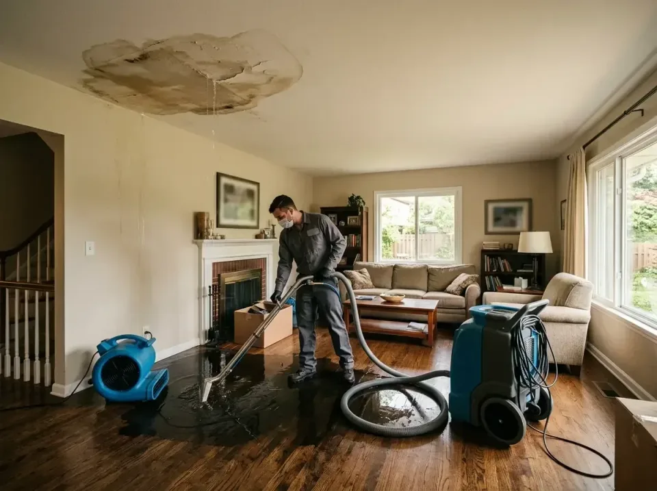 attic-pipe-burst-ceiling-drip-008 — frequently asked questions, Water Damage Restoration & Carpet Care in Terrace Park, OH